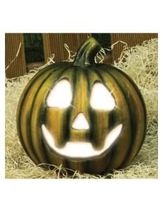 Kürbis Mutant mit Licht 15cm