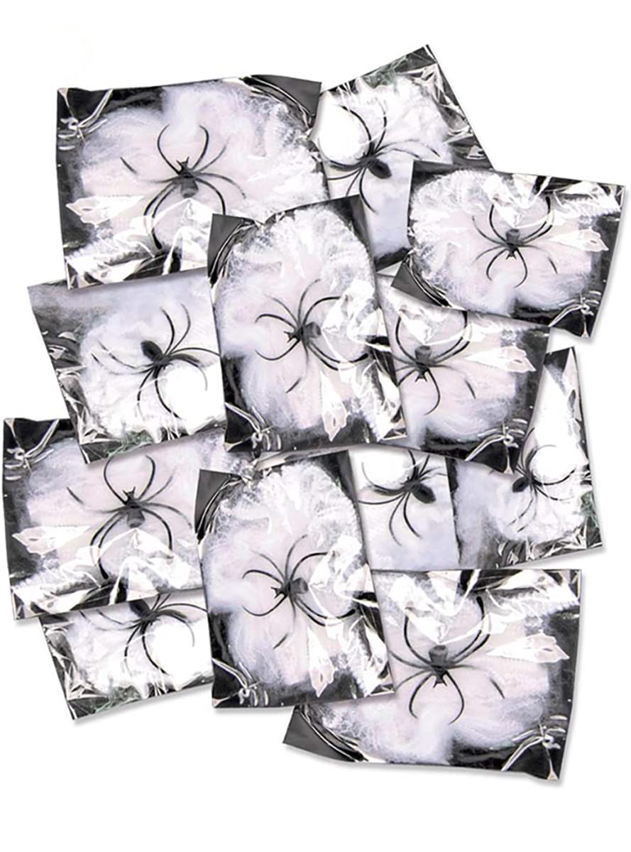 Pack of 12 Spider Webs 12g