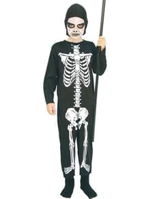 Boys Bony Skeleton Costume