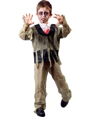 Costum de mic zombie sinistru