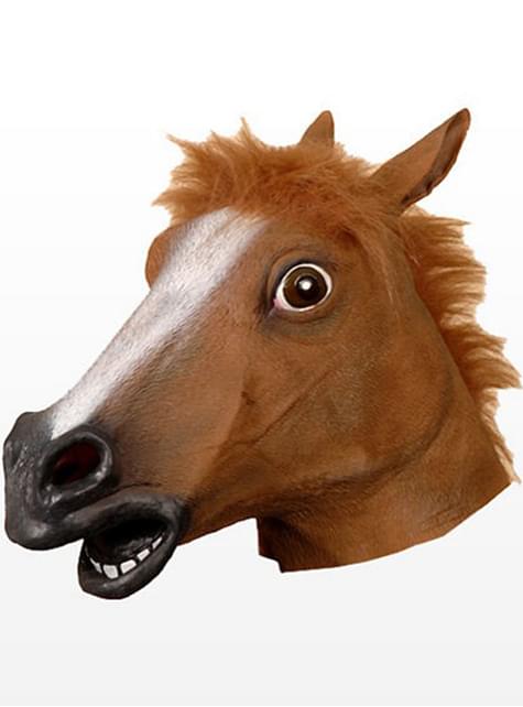 Máscara de caballo loco