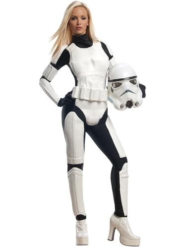 A Lady Stormtrooper Adult Costume for Halloween and Carnival Parties! 