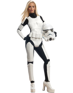 ליידי stormtrooper למבוגרים תלבושות