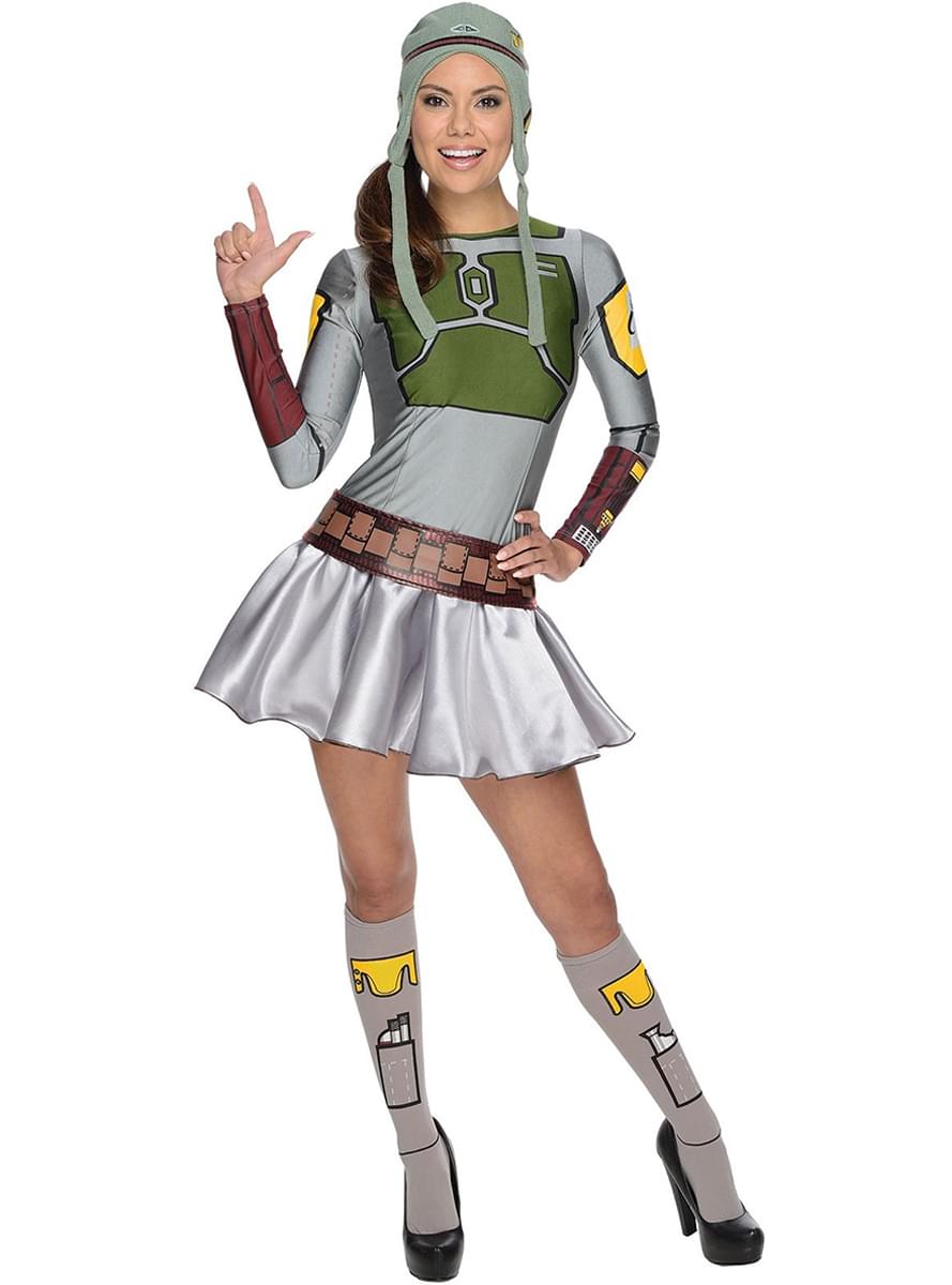 Disfraz de Boba Fett para mujer