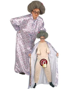 Disfraz de abuelita sexy para hombre
