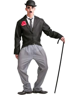 Charlie Chaplin Charlot Kostyme til Menn