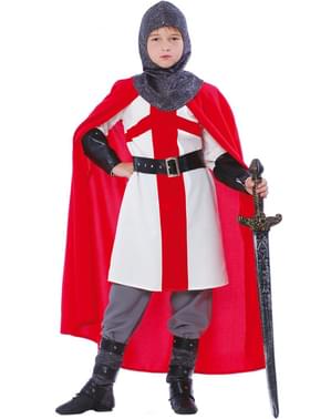 Kors ridder kostume til drenge