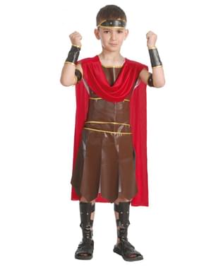 Fato de guerreiro romano para menino