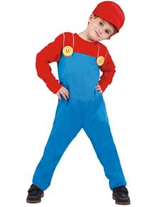 Childrens Mario Engine Driver Costume