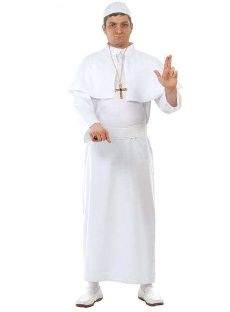 Vandret Mark Amerika Pope Costume. Express delivery | Funidelia