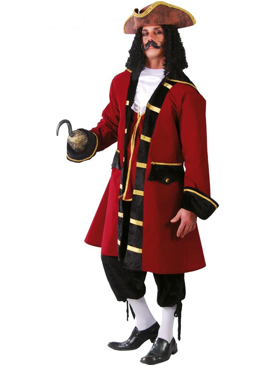 Fato de capitão pirata