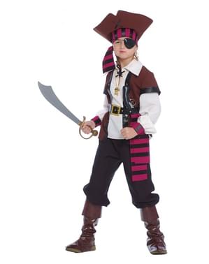 Maskeraddräkt pirat på de sju haven barn