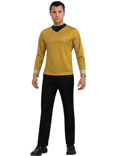 Déguisement de Star Trek Capitaine Kirk doré