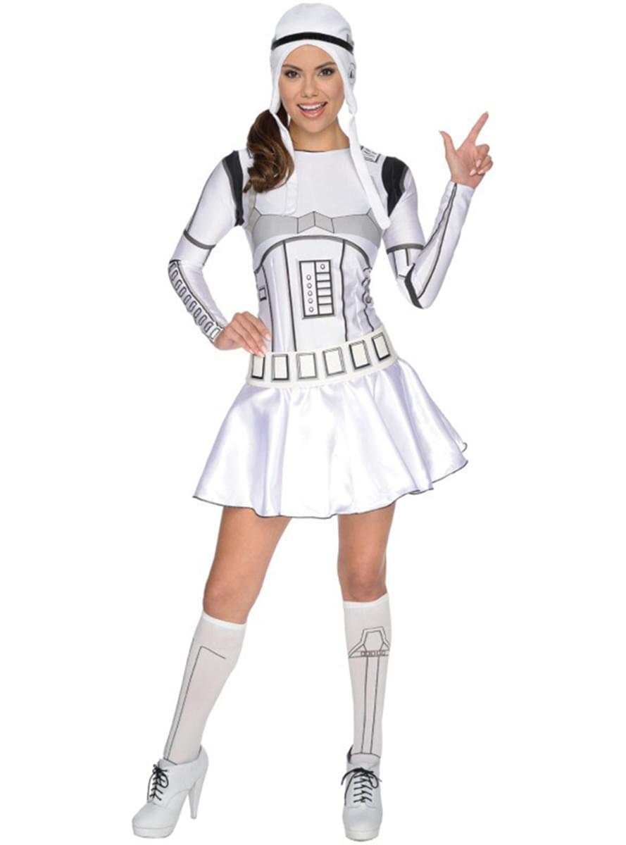 Fato de Stormtrooper saia para mulher