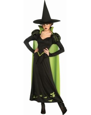 Batı Yetişkin Kostümünün Oz Büyücü Cadısı Büyücüsü