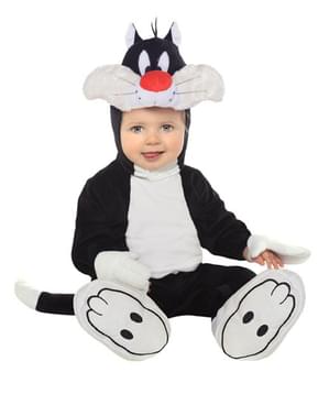Costum Motanul Sylvester pentru bebeluși