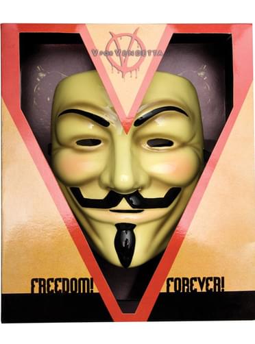 Masque V pour Vendetta de luxe
