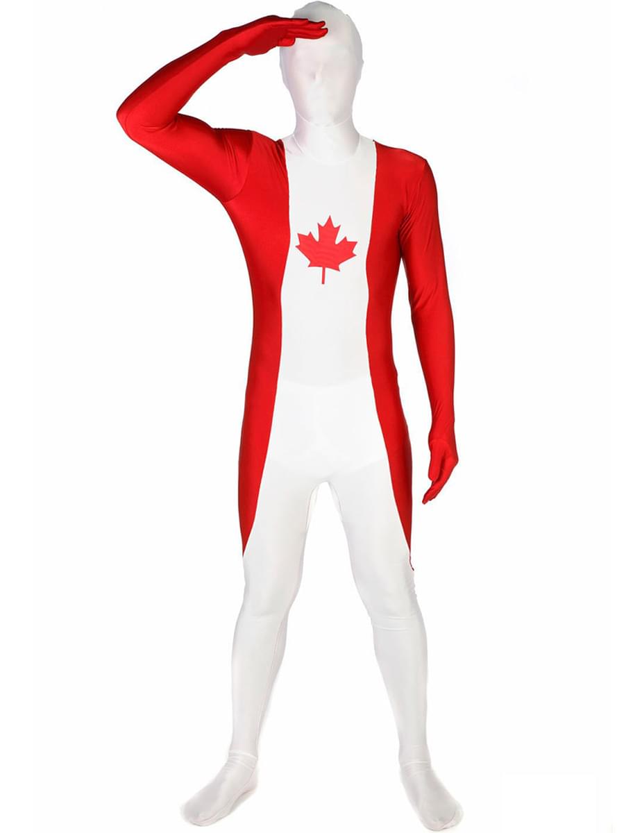 Kanada Flagge Morphsuit. Die lustigsten Modelle | Funidelia