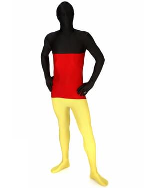 Alman Bayrağı Yetişkin Morphsuit Kostüm