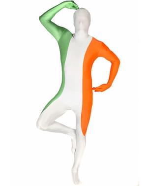 Fato de bandeira da Irlanda Morphsuit