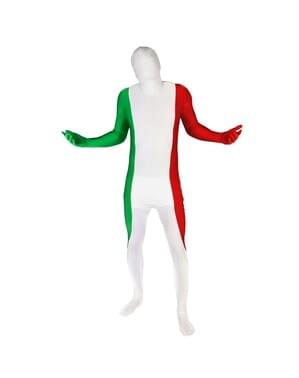 Disfraz de bandera de Italia Morphsuit