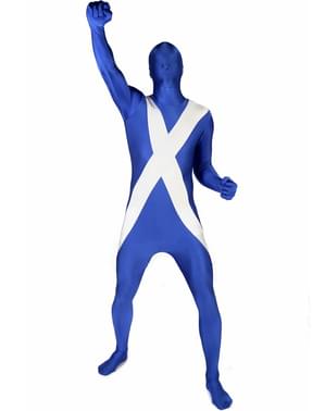 Disfraz de bandera de Escocia Morphsuit