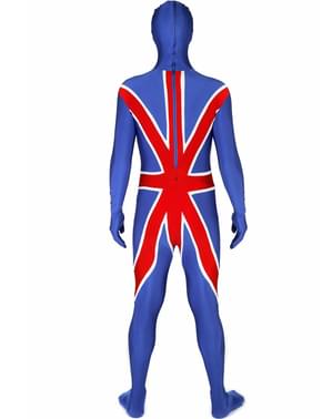 Fato de bandeira do Reino Unido Morphsuit