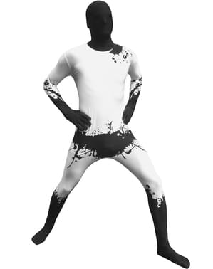Black Splatters Adult Morphsuit Costume