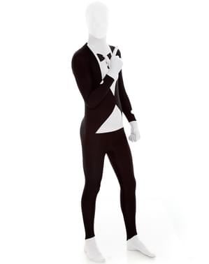 Maskeraddräkt svart smoking Morphsuit