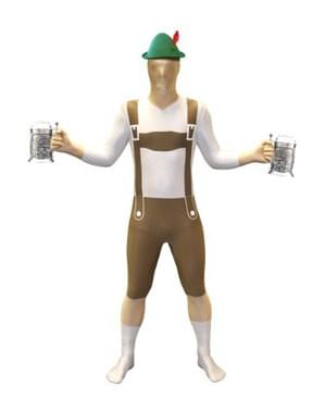 Lederhosen Възрастен Morphsuit костюм