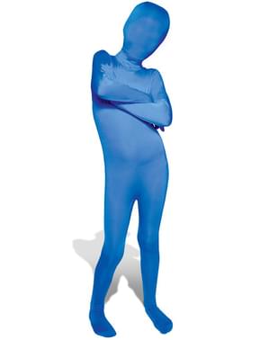 Costume blu Morphsuit da bambino