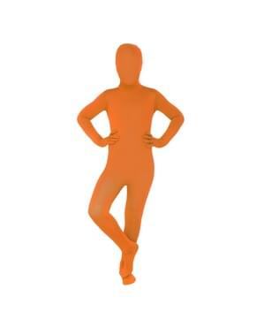 Fato cor de laranja Morphsuits infantil
