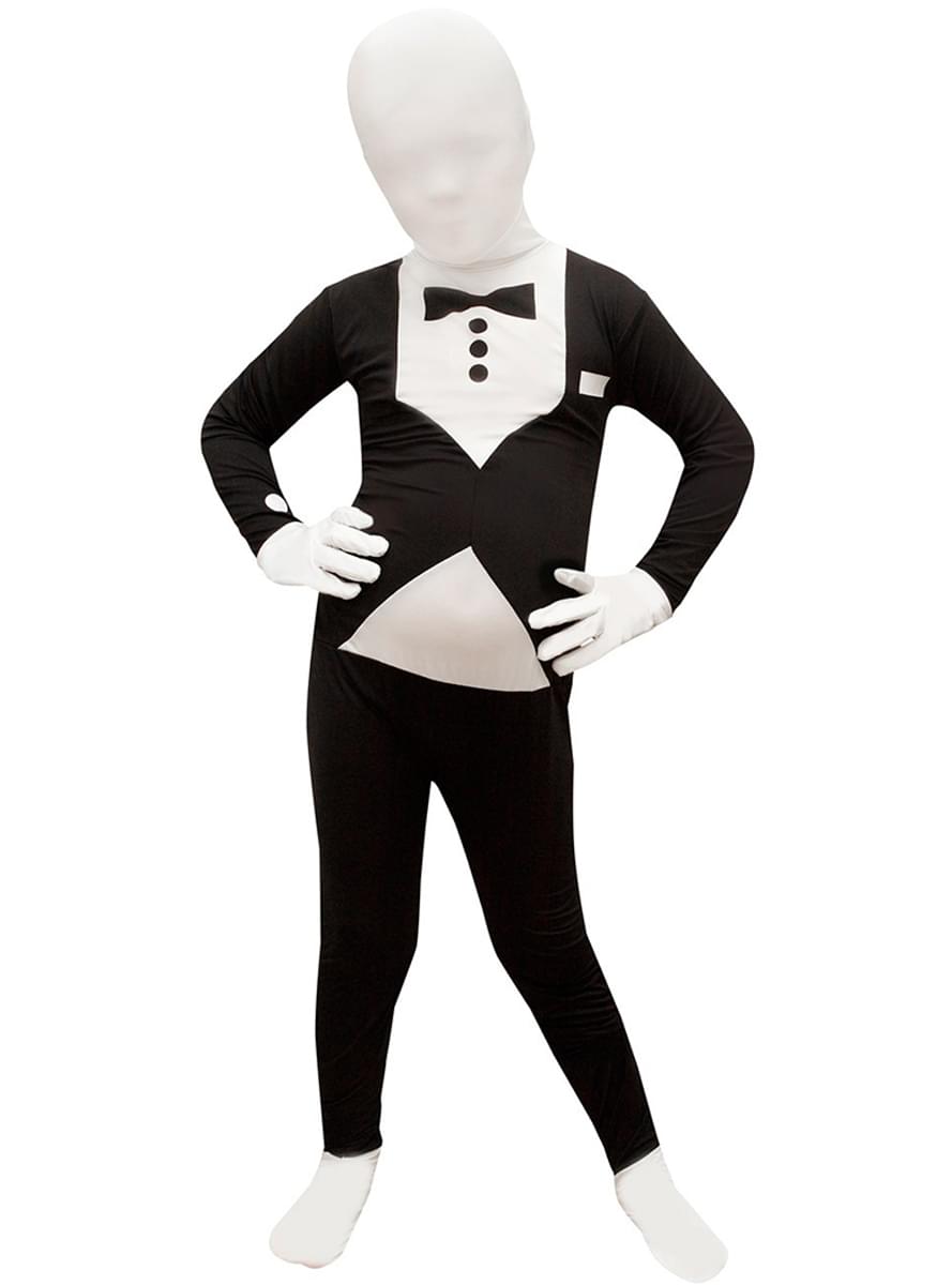 Disfraz de esmoquin negro Morphsuits infantil
