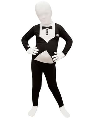 Черна смокинг малчугана Morphsuit костюм