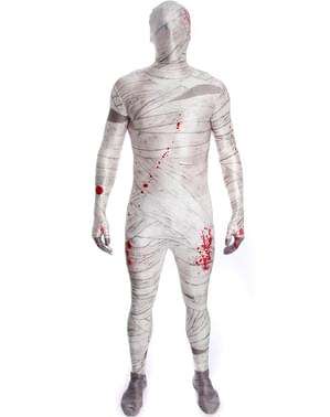 Mummie Morphsuit kostuum voor jongens