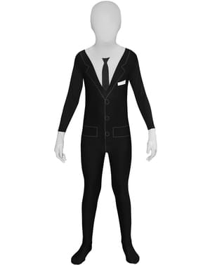 Déguisement de smoking Morphsuits slenderman enfant