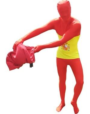 Kostum Bendera Spanyol Dewasa Morphsuit