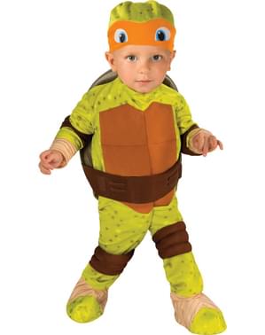Déguisement de Michelangello Tortues Ninja pour bébé