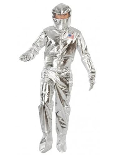 Costume da astronauta argentato. I più divertenti