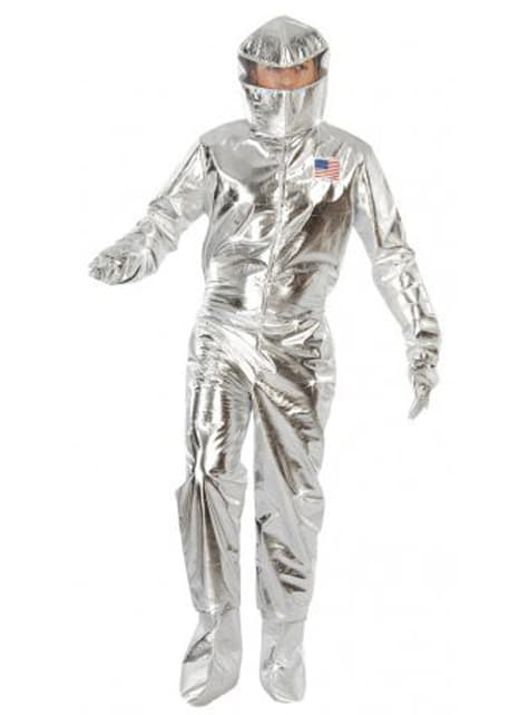Astronavt kostum v srebrni barvi 