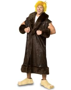 Mens Plus Size Barney Rubble Deluxe Costume