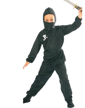 Siyah Ninja Çocuk Kostümü