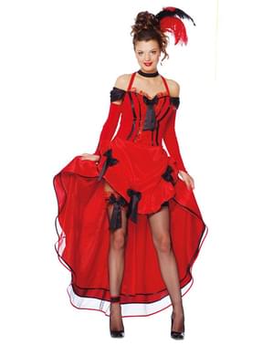 Cancan Dame Kostüm