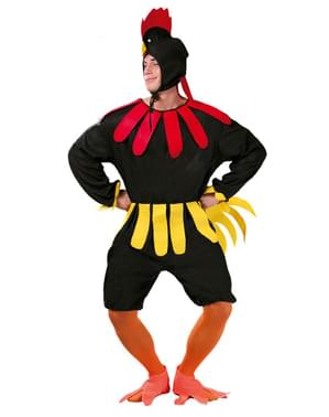 Disfraz de gallo negro