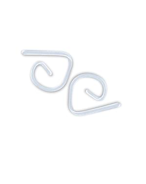 Sæt af 24 dug klips