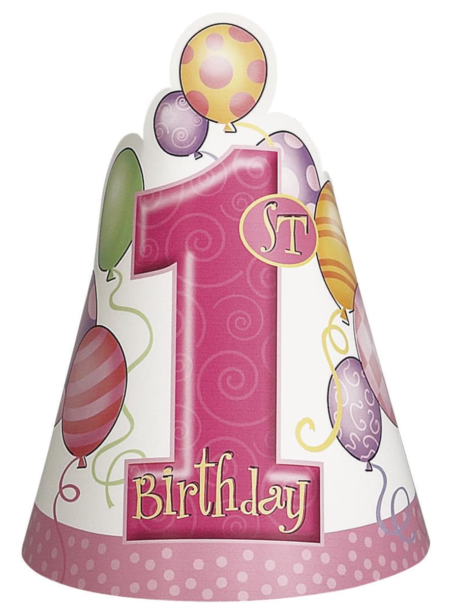 Conjunto de 1º aniversário rosa