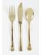 Golden Cutlery Set - Basic Colours Line