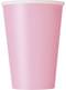 10 light pink cups - Basic Colours Line