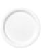 16 white plate (23 cm) - Basic Colours Line