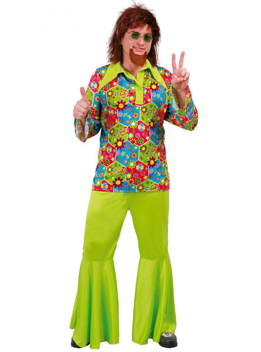 Flower Power Kostüm für Herren